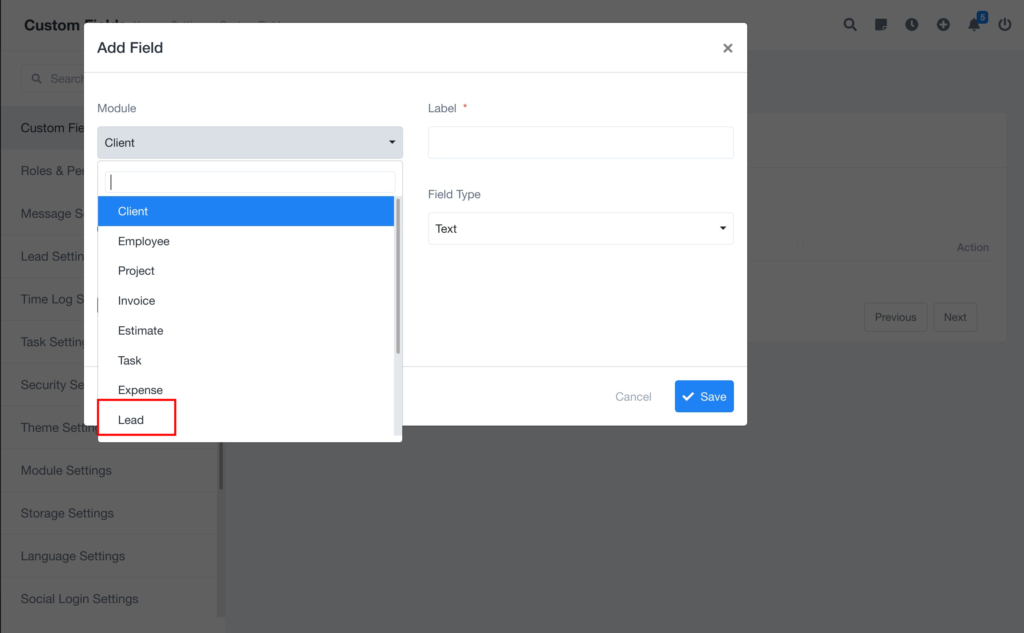 lead form custom